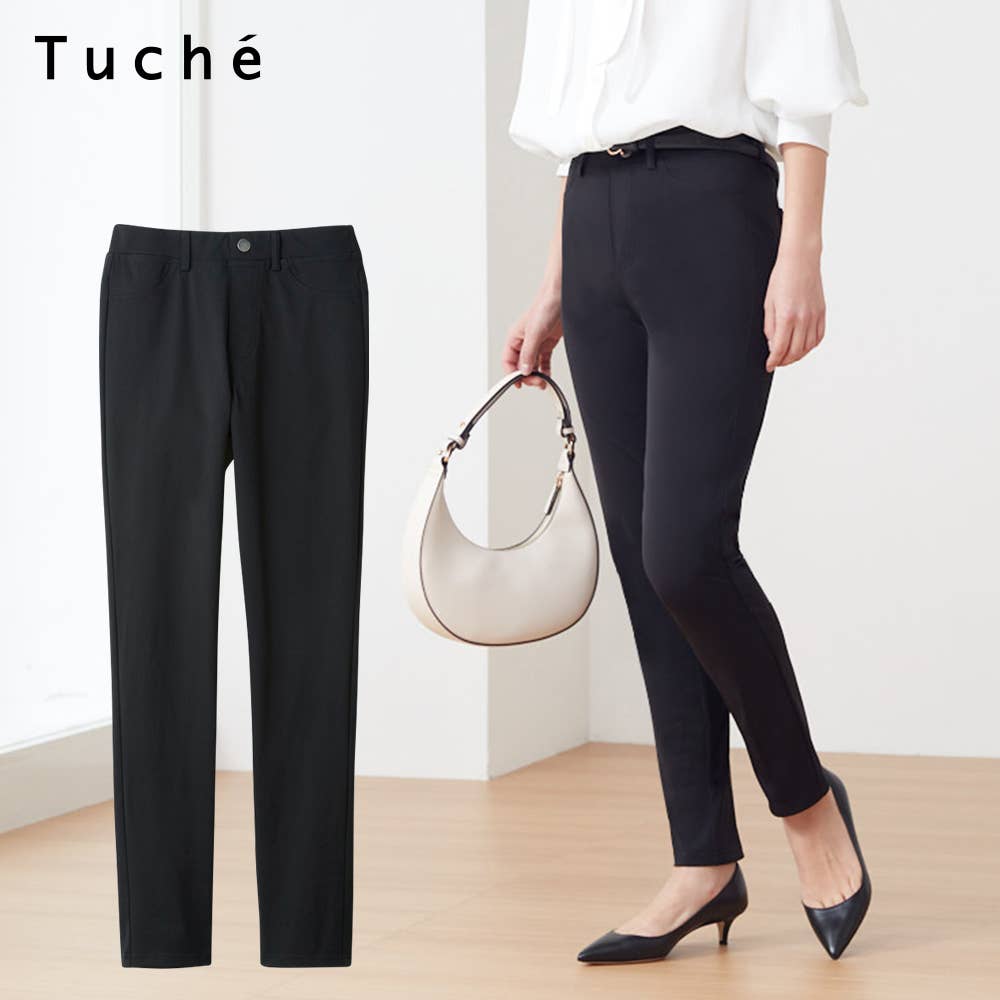 【スキニー】ライトテックストレッチレギンスパンツ【SALE】